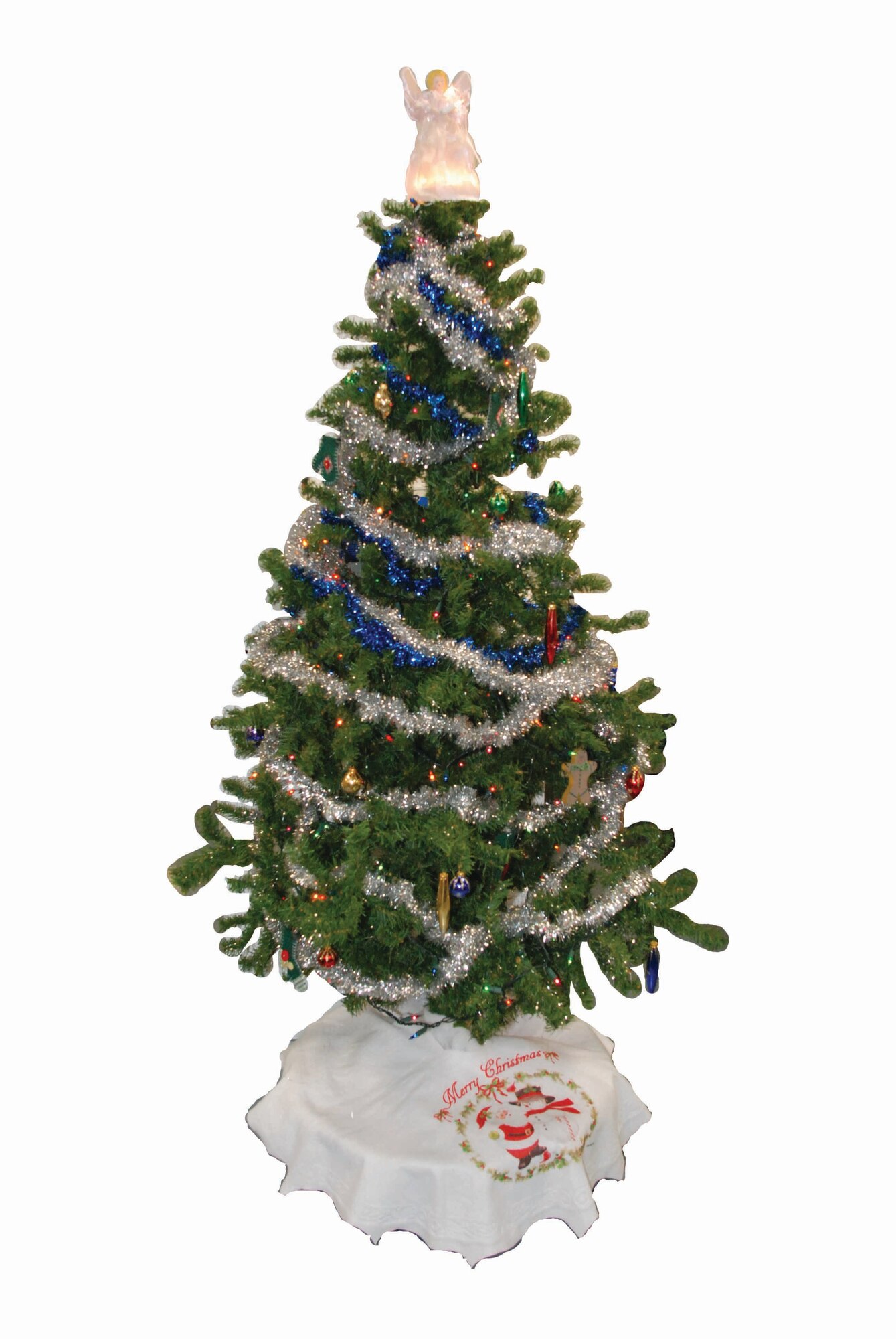 Decking the halls  at the SSI motor pool