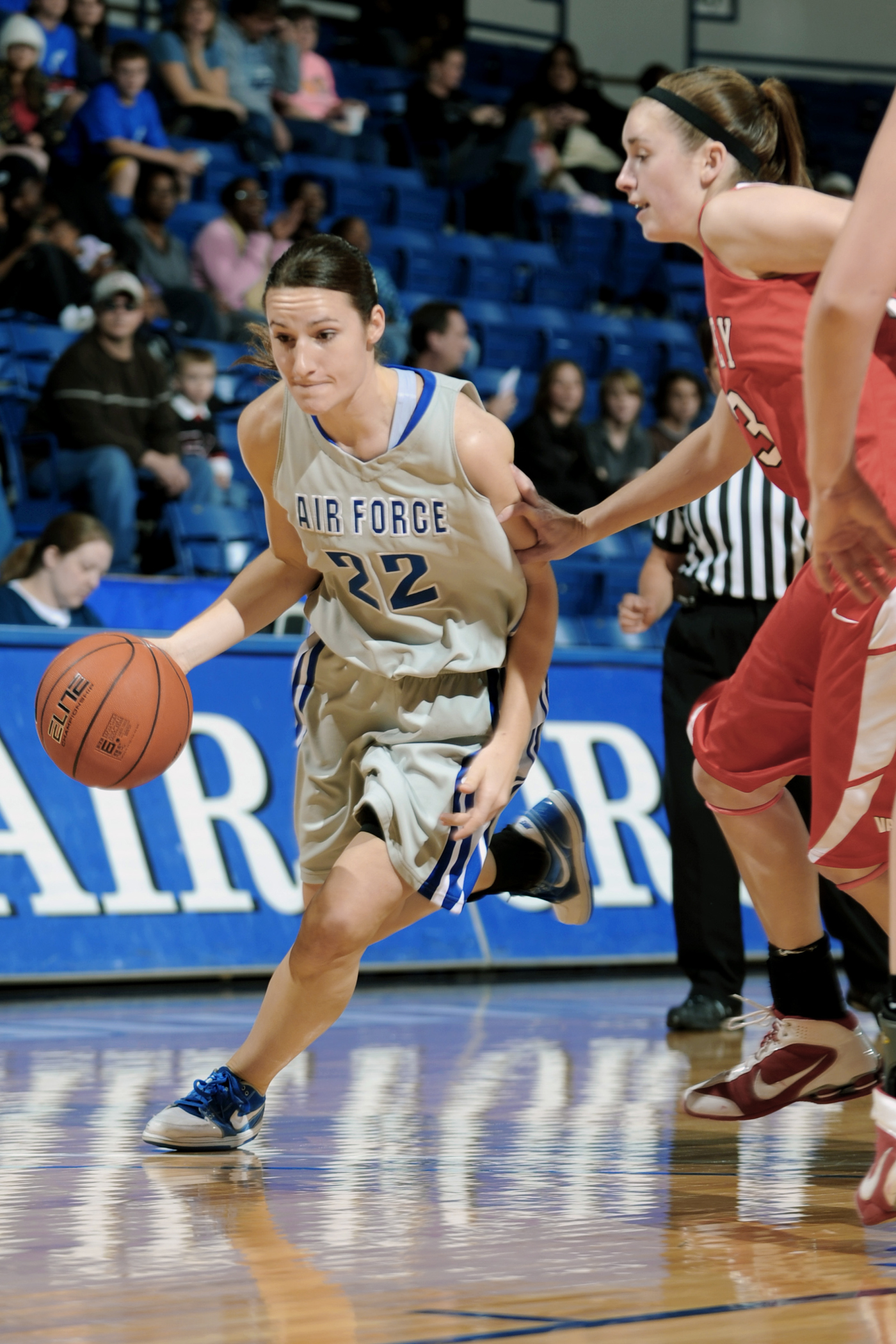 Women S Basketball Bradley University Runs Past Air Force