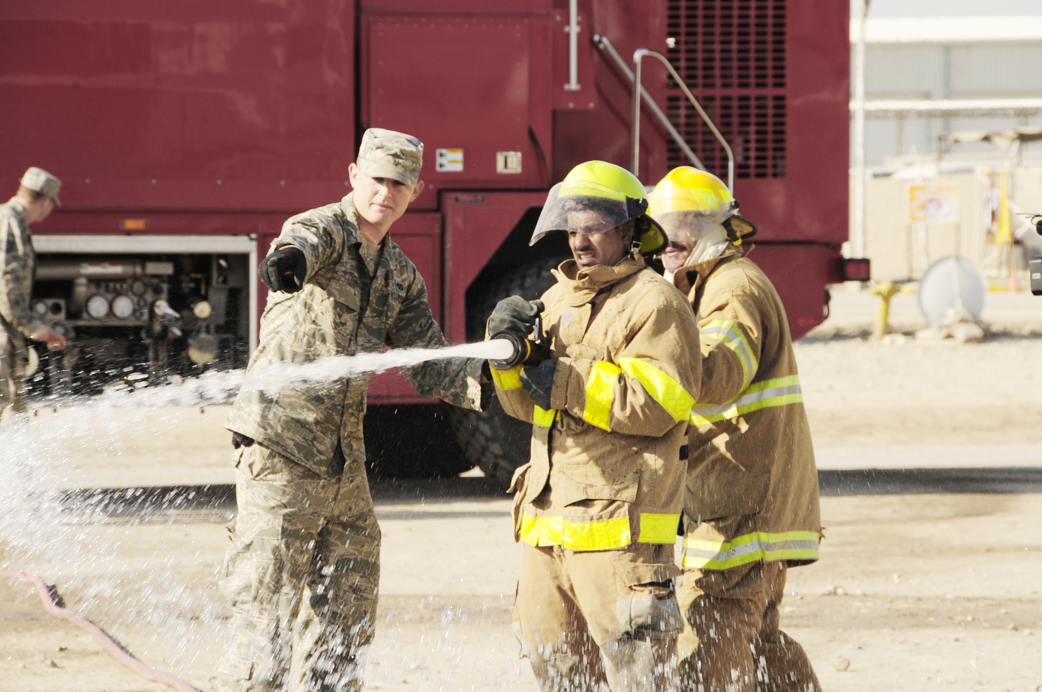 Ali Firefighters Prepare Iraqis For Future > Air Force > Article Display