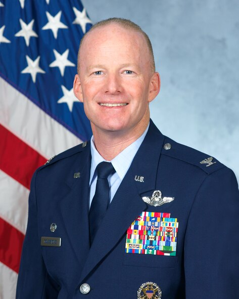 Col. Gary Goldstone is the 375th Airlift Wing commander at Scott Air Force Base, Ill.