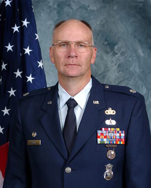 Lt. Col. Paul Scholl, 50th Mission Support Group deputy commander