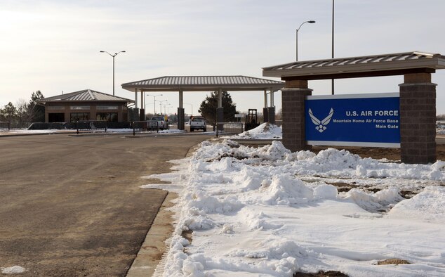 Mountain Home AFB main gate ready to open > Mountain Home Air Force ...