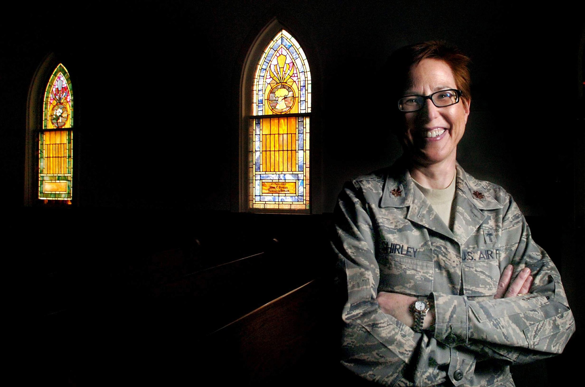 Chaplain (Maj.) Sarah Shirley, a chaplain assigned to the Air National Guard Readiness Center at Andrews Air Force Base, Md., has been the driving force behind the nonprofit organization Military Saves, which is geared to helping servicemembers save money and pay down debt.  (U.S. Army photo/Staff Sgt.Jon Soucy)