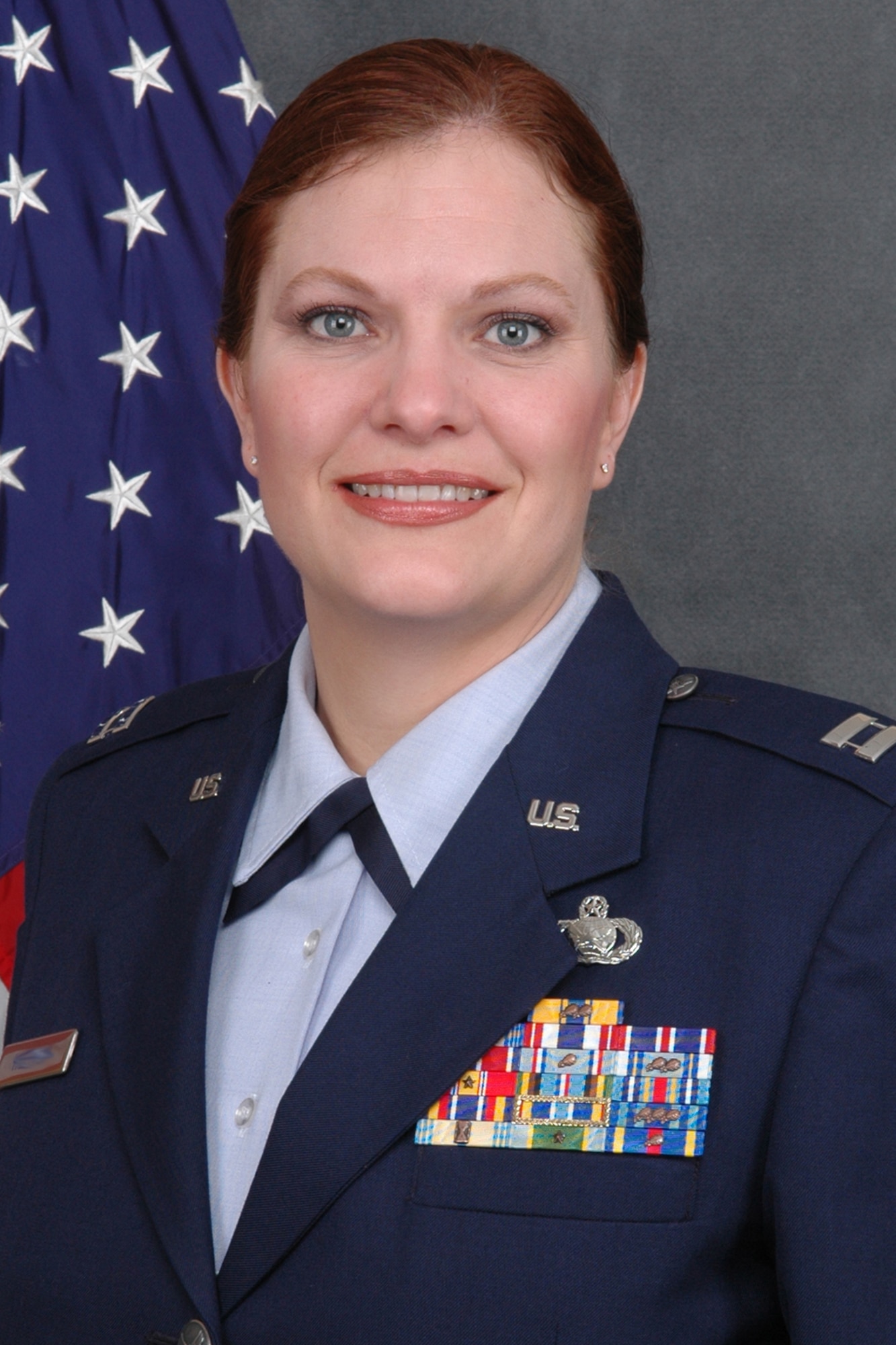 GRISSOM AIR RESERVE BASE, Ind., -- Capt. Kelly Howard, a public affairs officer with the 434th Air Refueling Wing, is Grissom's Officer of the Year. (U.S. Air Force photo/Master Sgt. Rob Hoffman)