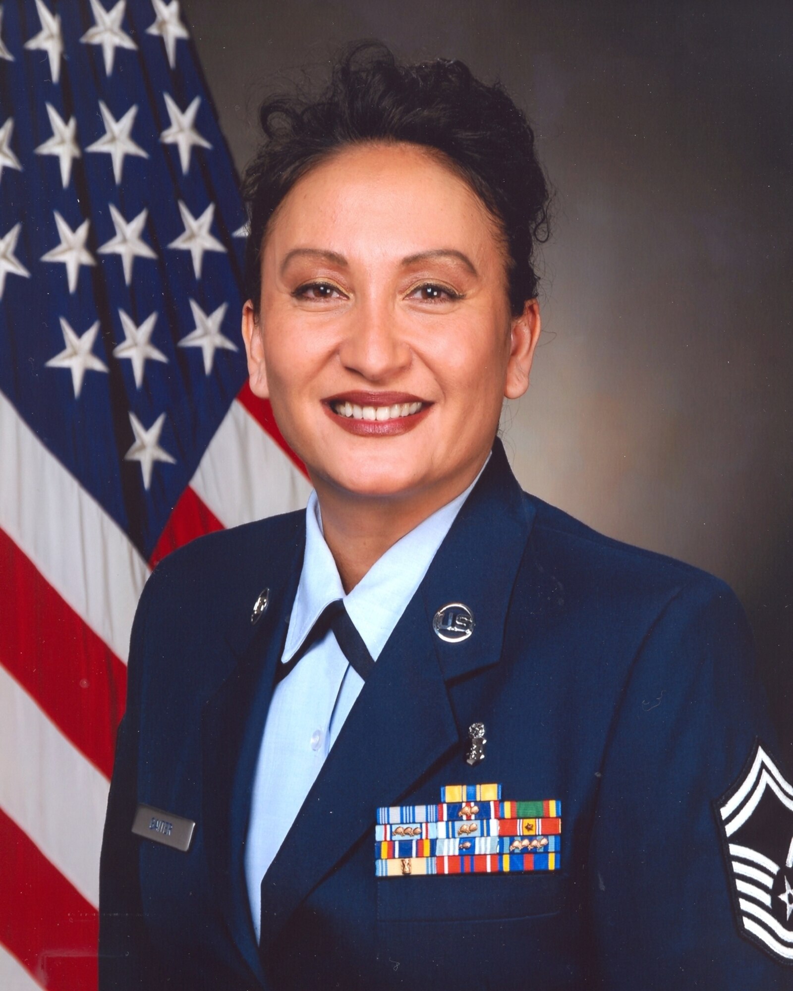 SNCO of the Year, Senior Master Sgt. Richelle Gaiter