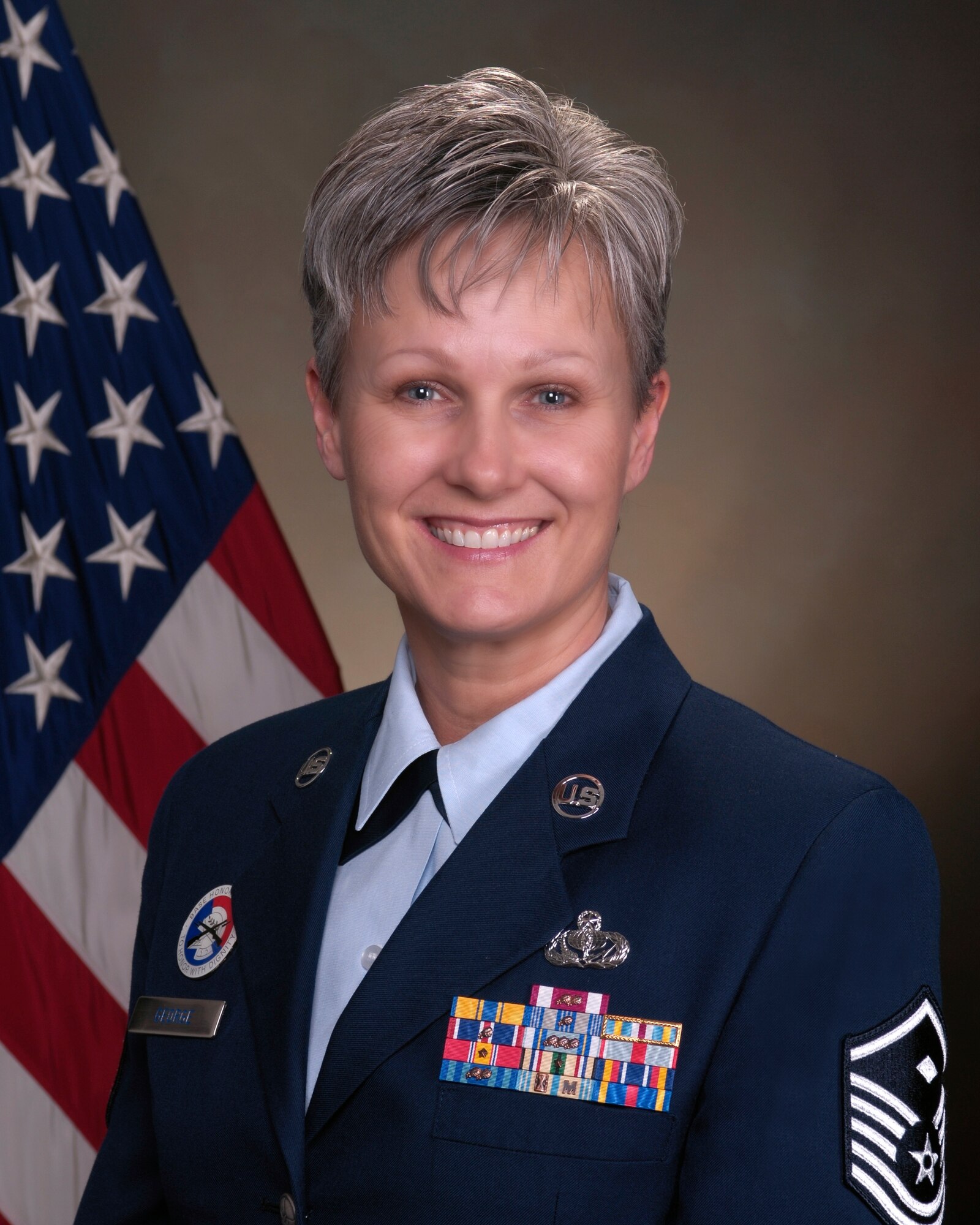 First Sergeant of the Year, Master Sgt. Cindy George