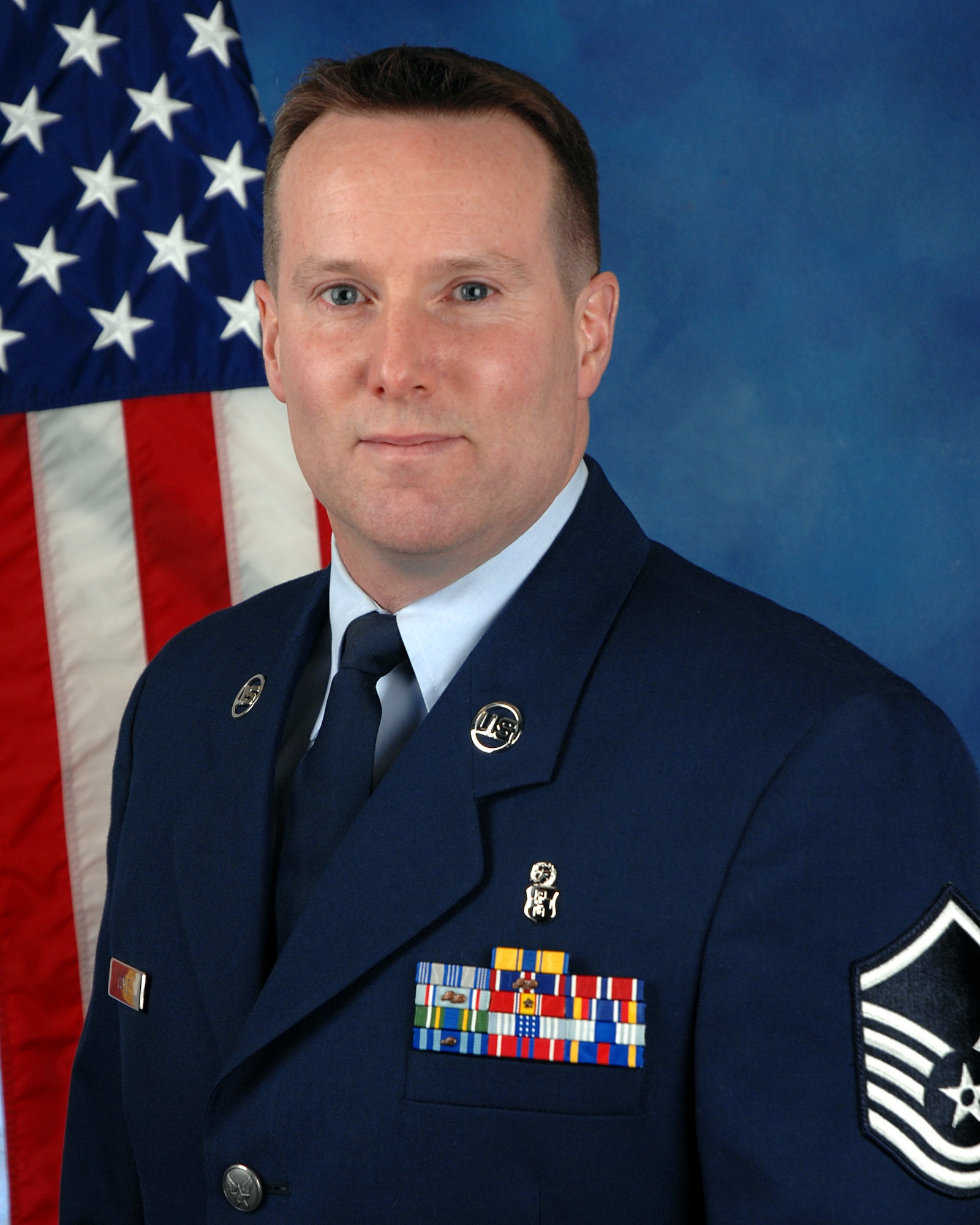 Master Sgt. Joseph Coyle, from the U.S. Air Force Expeditionary Center's 421st Combat Training Squadron, was named the David E. Bass Leadership Award winner for 2008.  (U.S. Air Force Photo/Staff Sgt. Nathan G. Bevier)