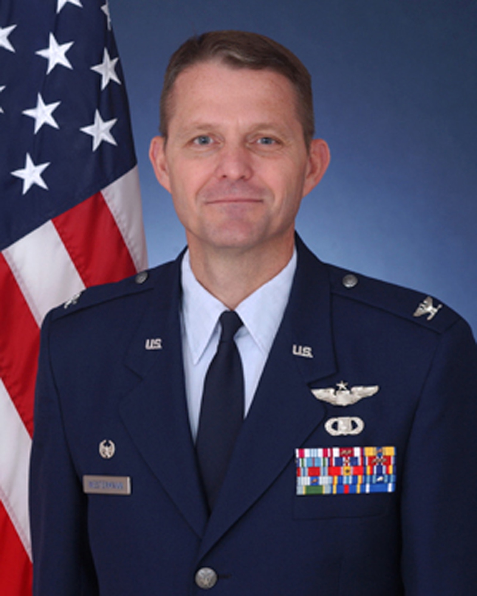 Col. Edward Westermann, 737th Training Group commander.