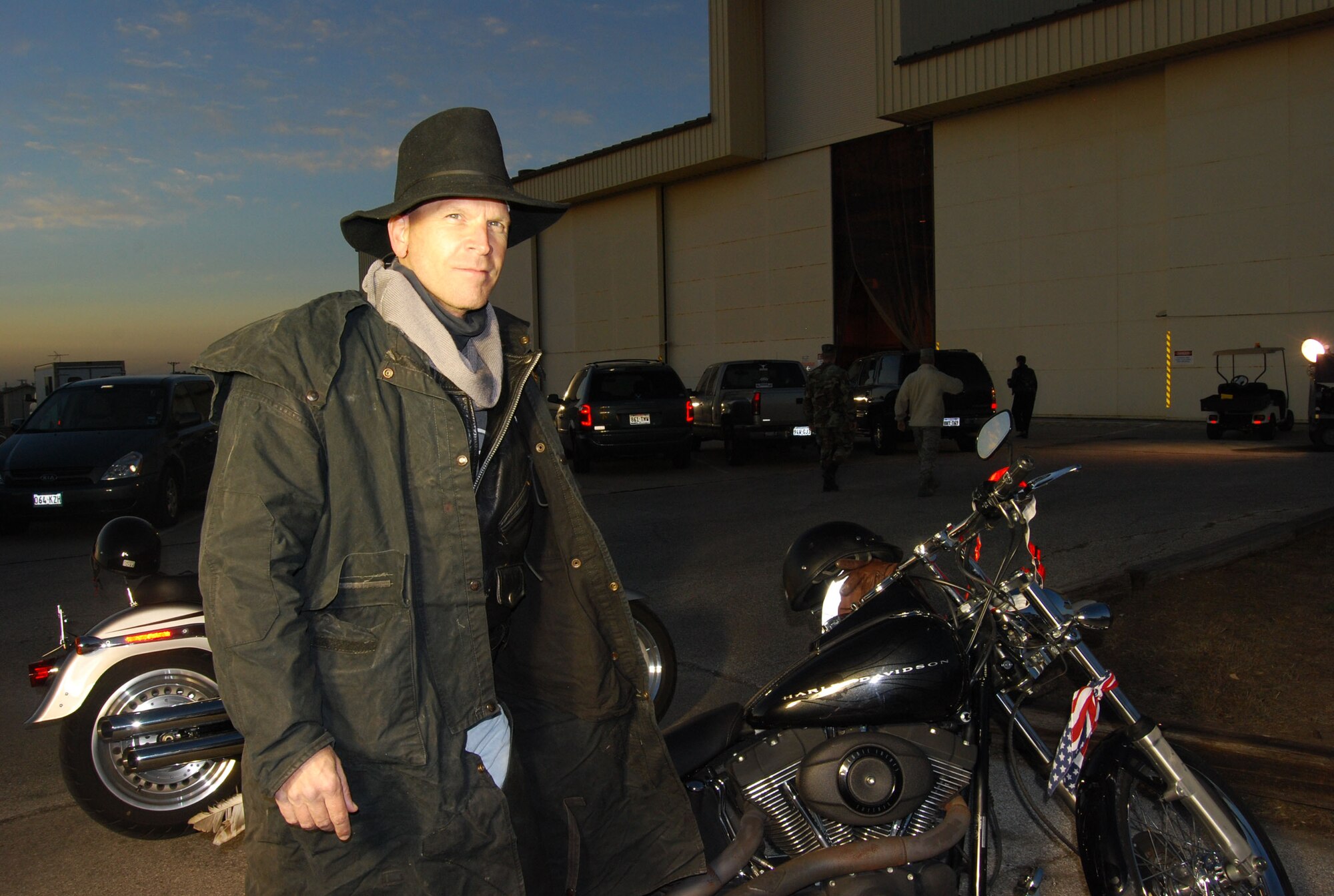 While the city of San Antonio enjoys the events surrounding the San Antonio Rodeo and Stock Show, many members of the 433rd Airlift Wing miss the events to keep the Air Force Reserve mission at Lackland Air Force Base going. So, each year the Alamo Wing celebrates with a Cowboy Breakfast of their own. The event serves to remind Alamo Wing members that the unit is a vital part of the community and provides a little time out of a normally busy schedule to have a little fun while observing a San Antonio tradition. (U.S. Air Force Photo/Master Sergeant Collen McGee)