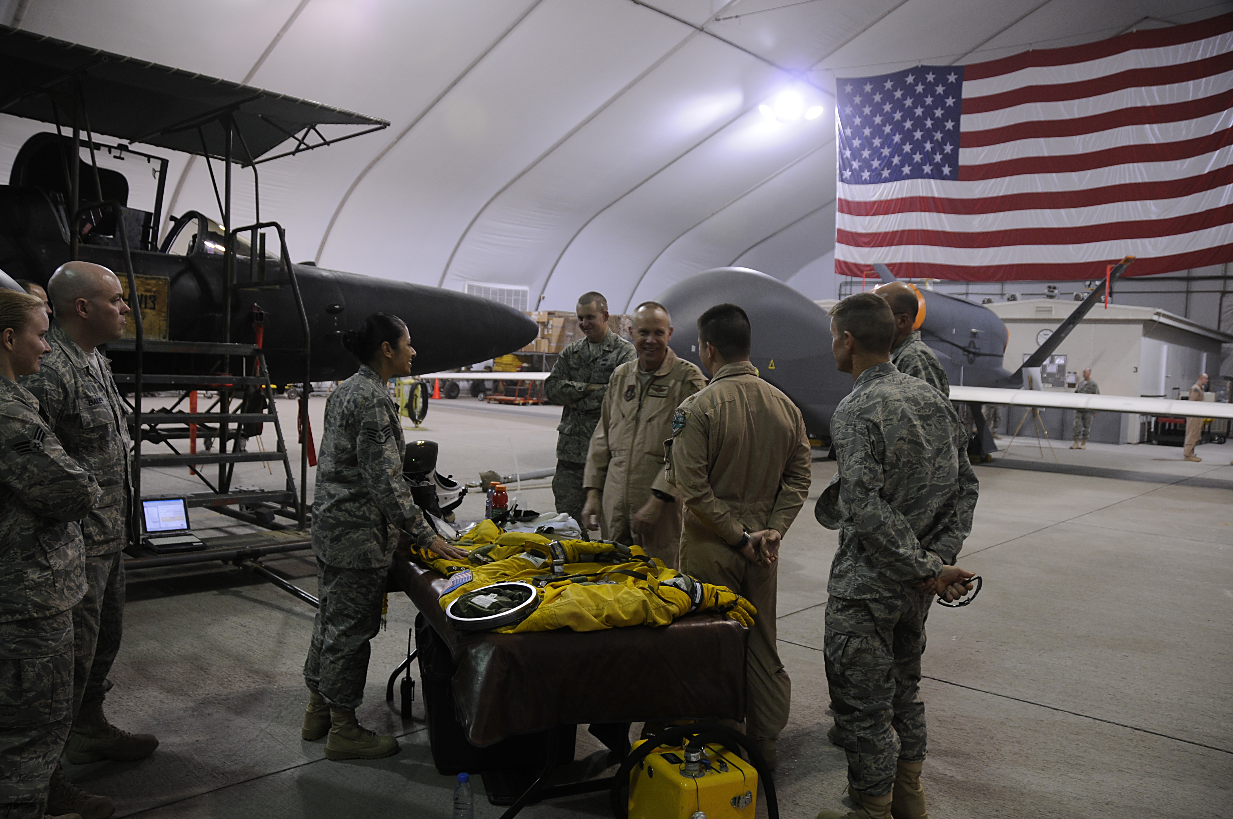 Air Force Material Command, commander gets look at 380th mission > U.S