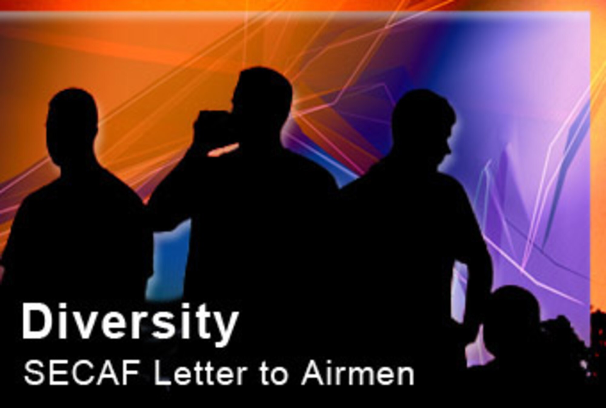 In his latest Letter to Airmen, Secretary of the Air Force Michael B. Donley focuses on Air Force diversity. (U.S. Air Force photo illustration/Virginia Reyes) 