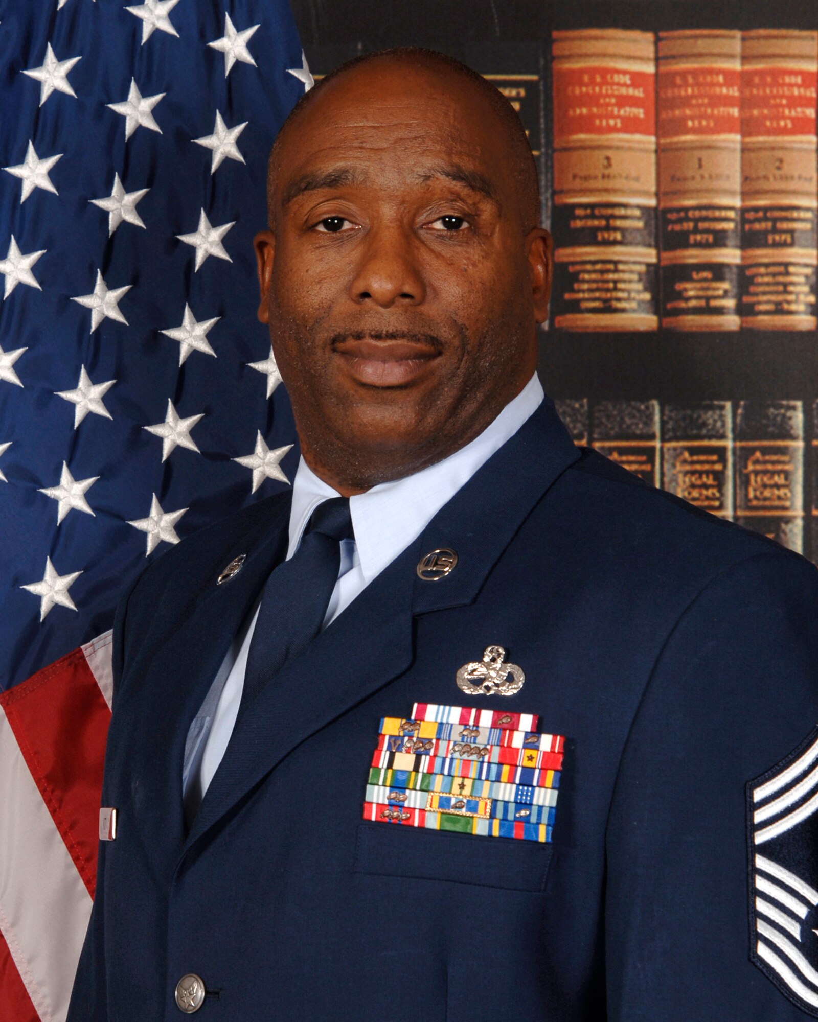 Chief Master Sgt. Antonio Kitt, 22nd Aircraft Maintenance Squadron superintendent