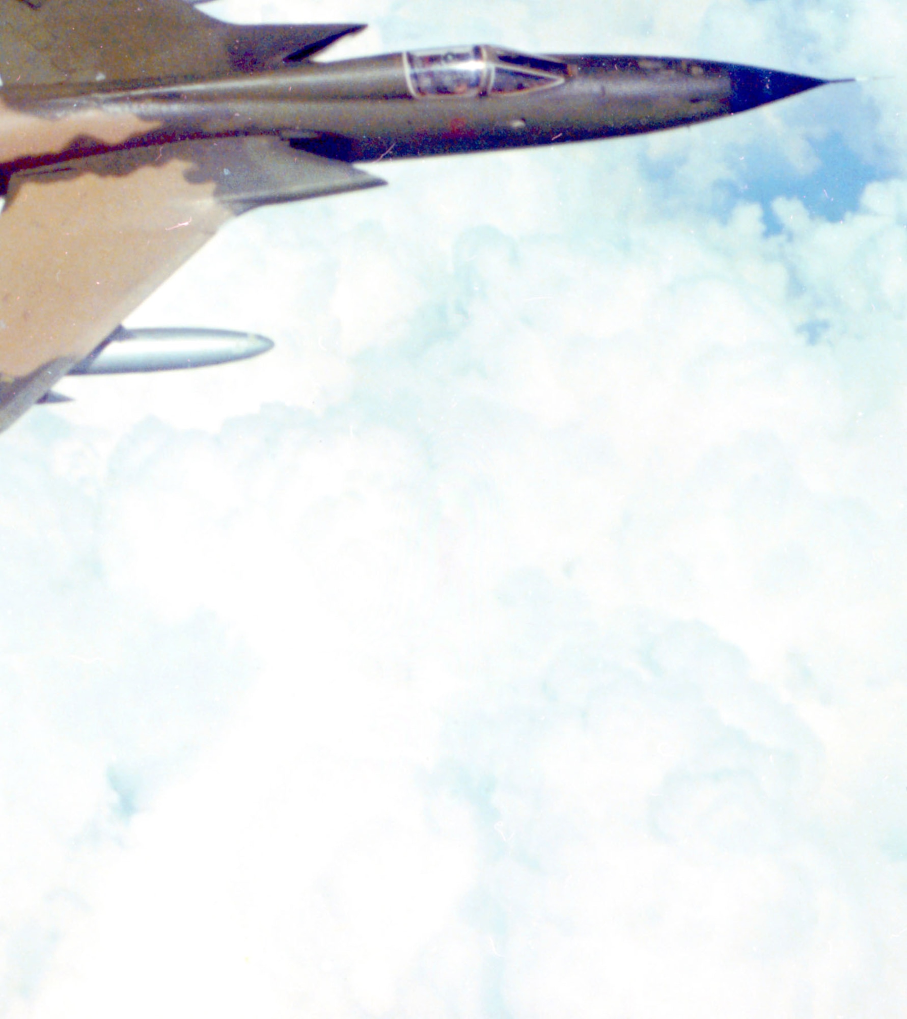 An F-105 "Thud"