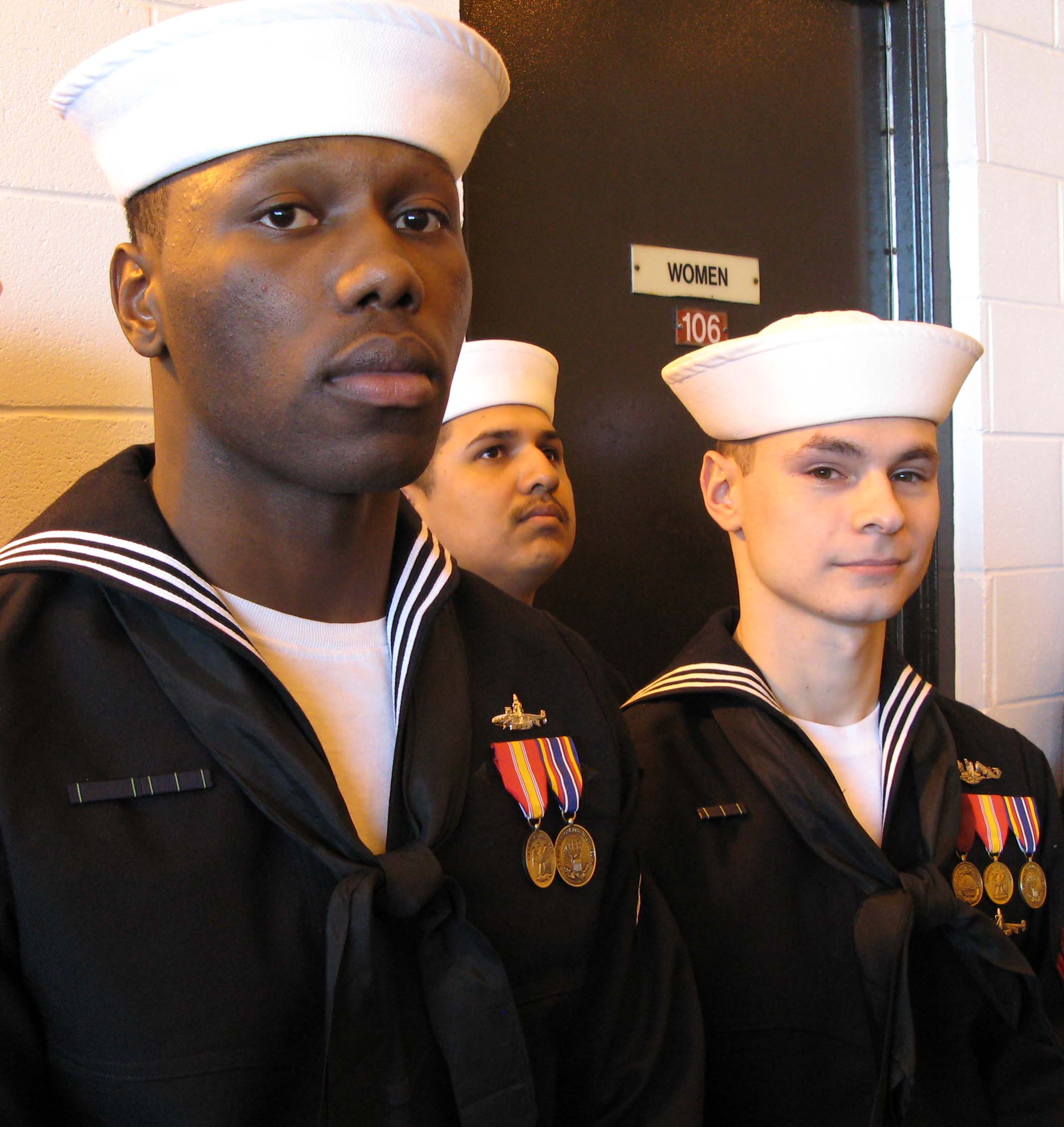 navy seal trident on uniform