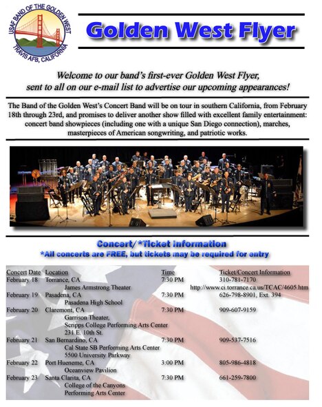 Free Air Force Band Concert