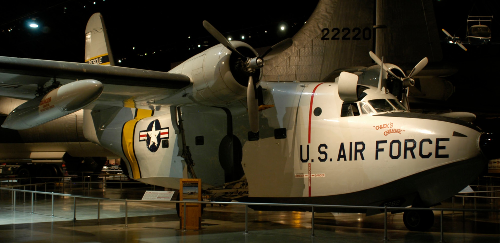 DAYTON, Ohio -- Grumman HU-16B Albatross at the National Museum of the United States Air Force. (U.S. Air Force photo)  