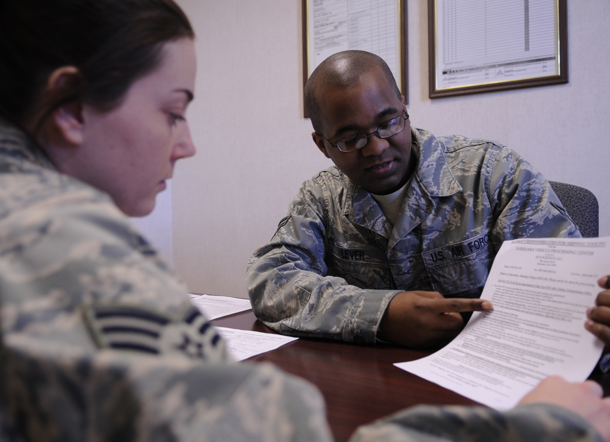 Traffic Management Office > Eielson Air Force Base > Display
