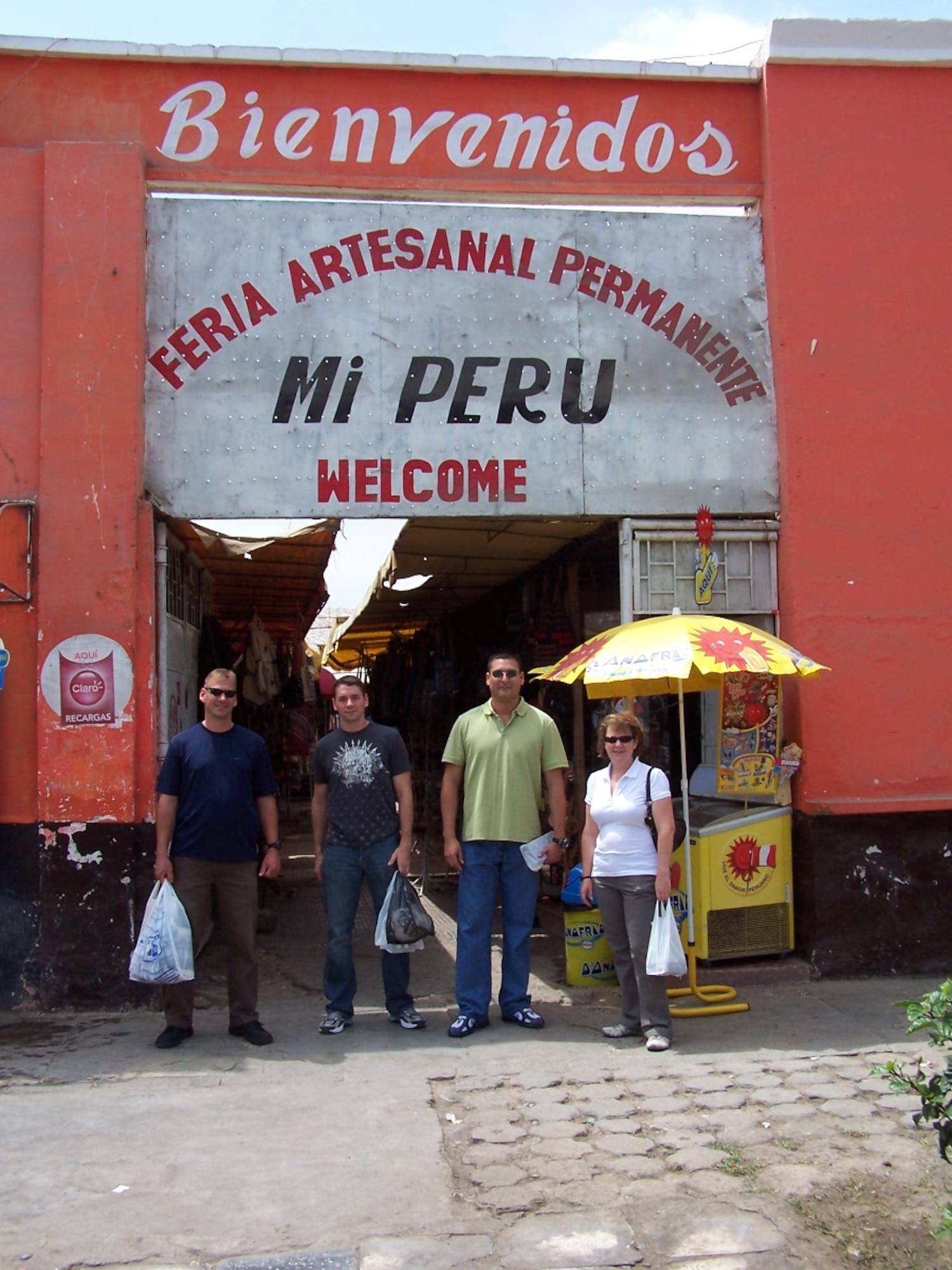 During their free time, Airmen who went on the short-notice deployment to Peru enjoyed shopping in the local markets for fresh produce, regional cuisine, and other souvenirs. Photo Courtesy of Capt. Renee Powell.