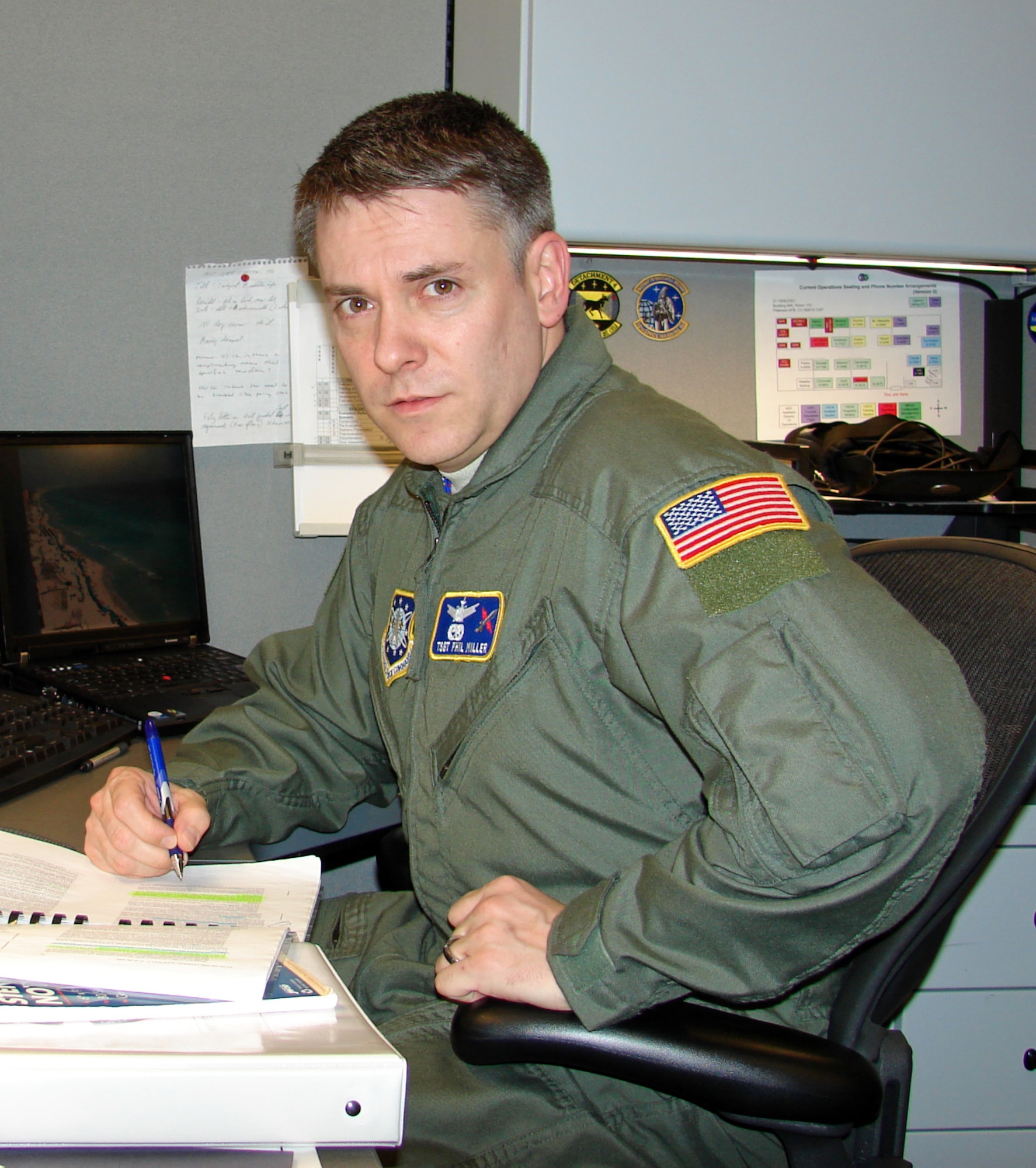 Tech. Sgt. Phil Miller, 21st Operations Group, was selected for this week's First Knight award. This award is designed to recognize outstanding Airmen each week for the work they do every day. (Courtesy photo) 
