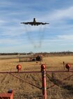 OFFUTT AIR FORCE BASE, Neb.--  An WC-135W Constant Phoenix aircraft performs touch n go landing exercises throughout the Afternoon on the runway, Feb12.  The Constant Phoenix perfroms worlwide air sampling and is also used for limited nuclear test ban treaty verification.

U.S. Air Force Photo by Josh Plueger
