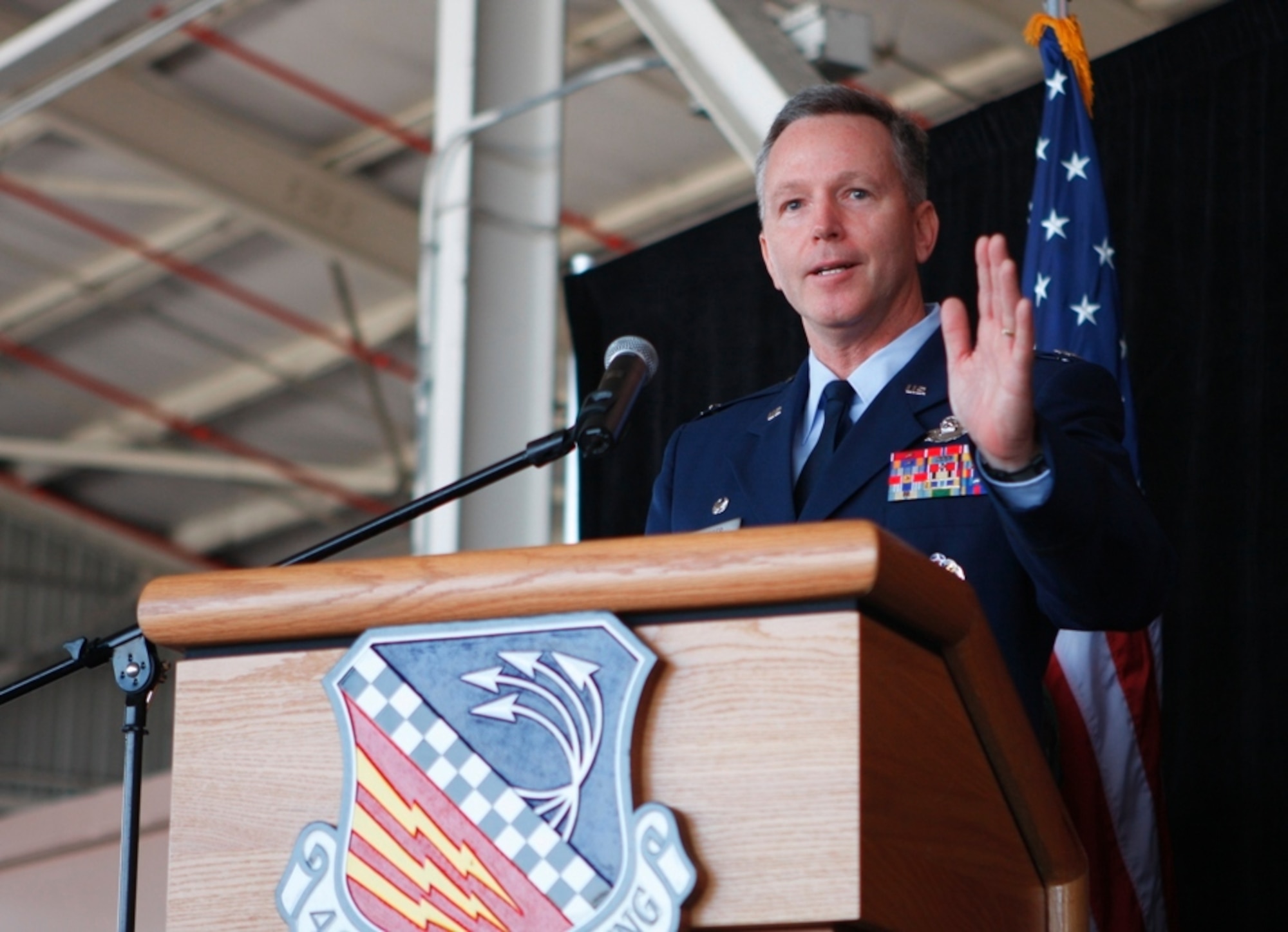 HOMESTEAD AIR RESERVE BASE, Fla. -- Col. William B. Binger, 482nd Fighter Wing commander, has been selected for promotion to the rank of Brigadier General. As wing commander, he is directly responsible for overall management of Homestead ARB and 25 F-16 fighter jets. His leadership span of control encompasses over 1,600 members and 325 full-time civilians. He is also a command pilot with more than 4,400 hours in the F-16, including 40 combat missions over Iraq. Col. Binger assumed command of the wing in May 2008. (Courtesy photo/Albert Siegal)