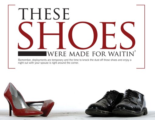 MOODY AIR FORCE BASE, Ga. -- Deployments can put a strain on relationships for many couples. Despite hardships, many have managed to keep relationships strong during deployments. (U.S. Air Force photo illustration by Senior Airman Brittany Barker)  