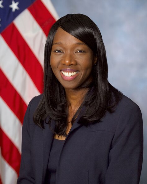 Carla Willis was presented with a Modern Day Technology Award at the Black Engineer of the Year awards conference held Feb. 19-21 in Baltimore Md. Willis is an electronic engineer with the Air Force Research Laboratory at Eglin AFB, Florida. (U.S. Air Force photo) 