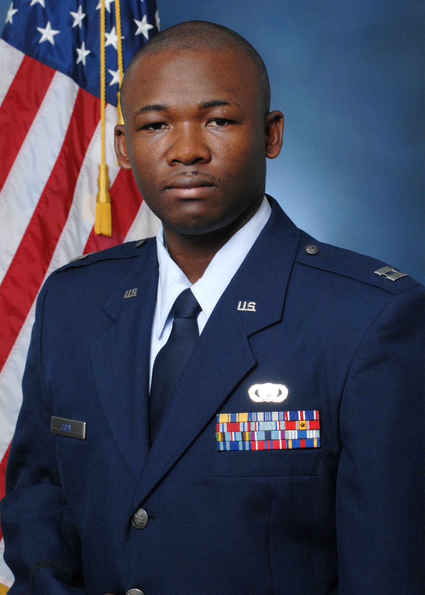 Captain Rico Cody was presented with a Modern Day Technology Leader award at the Black Engineer of the Year Award Conference February 19-21 in Baltimore, Md. Capt. Cody is currently chief of Tactical Data Links with the Air Force Research Laboratory Information Directorate in Rome, N.Y. (U.S. Air Force photo)