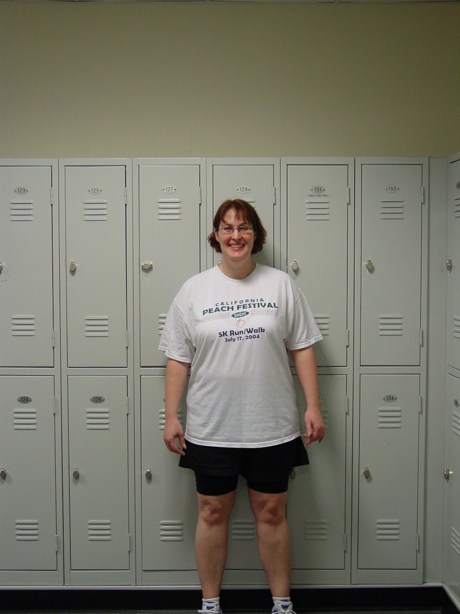 Effie Rosenblum pictured here in Jan. 2008 before she started the Aviano Biggest Winner Contest in Jan. 2008.  Rosenblum began the program in 2008 weighing more than 200 pounds and has lost 10 pant sizes thus far. Her transformation has changed both her and her families lives. (Courtesy Photo) 
