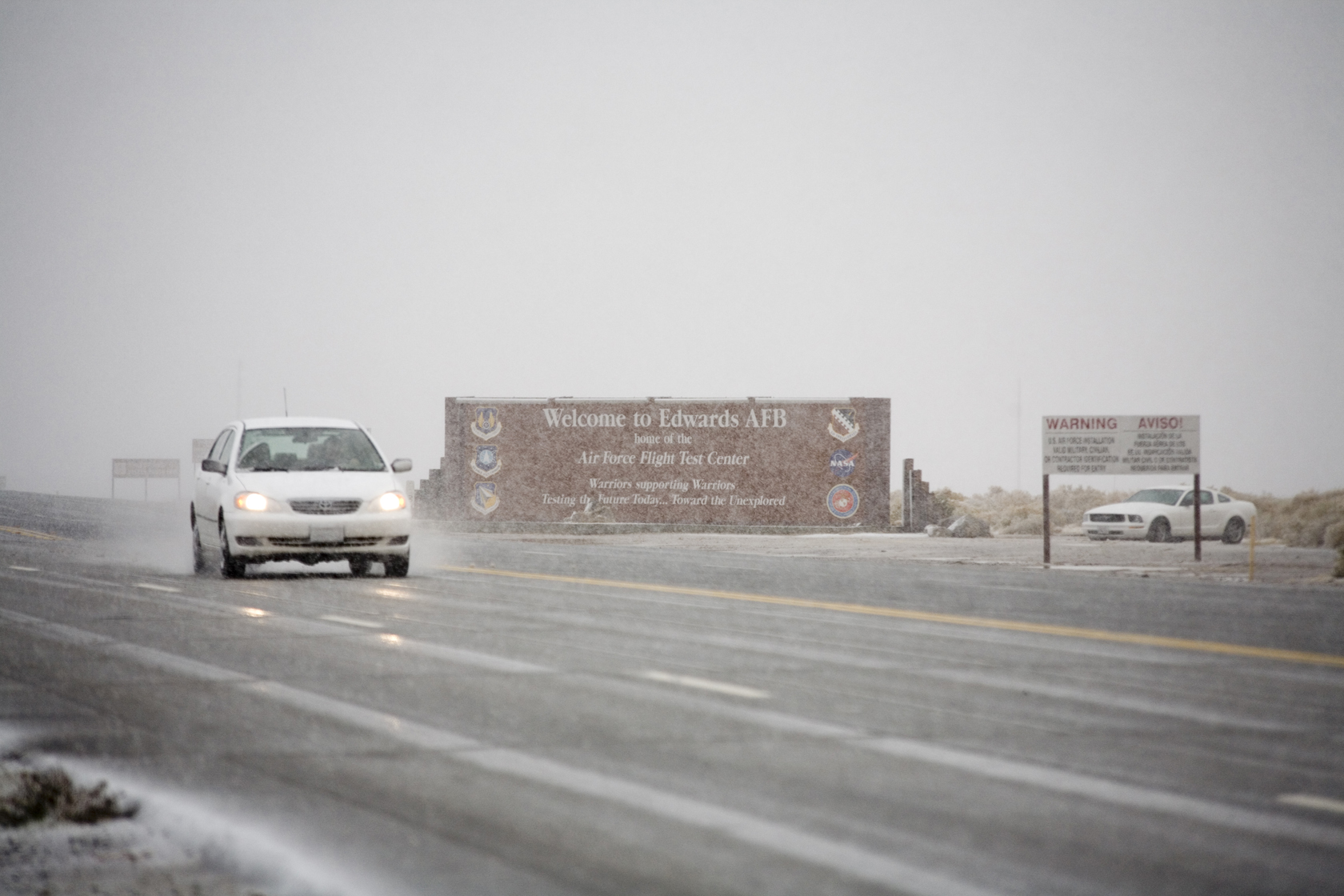 Winter weather season at Edwards > Edwards Air Force Base > News