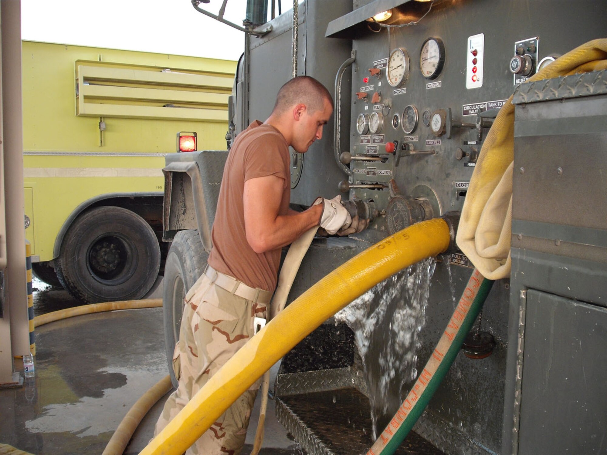 SOUTHWEST ASIA -- Senior Airman Daniel Lotts (U.S. Air Force courtesy photo)