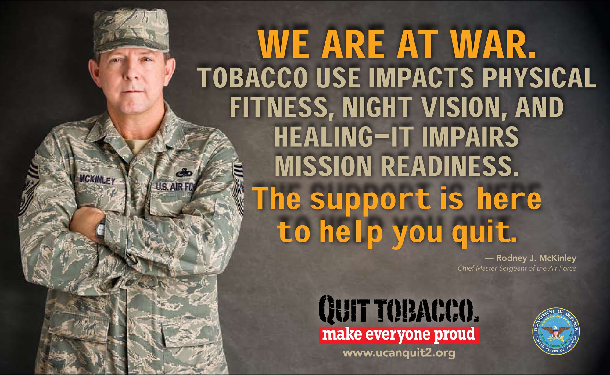 Department of Defense and Tricare officials are offering new innovative online tools to help servicemembers keep their New Year's resolutions to quit tobacco. 
