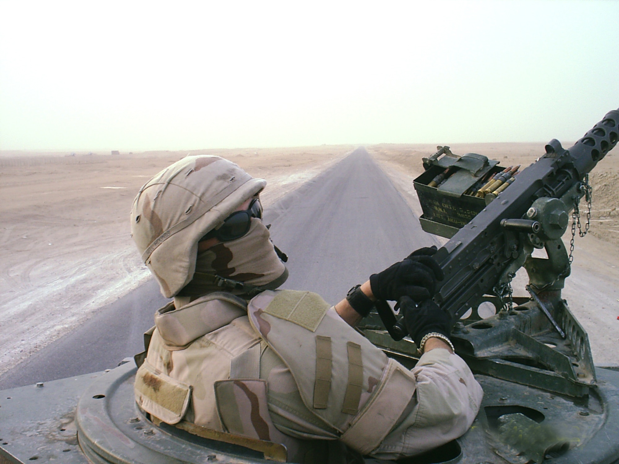 Master Sgt. William Geiger Jr. of the 78th Logistics Readiness Squadron spent time during three consecutive tours of duty in Iraq as a convoy commander. One memorable convoy, which led to a Bronze Star Medal with Valor and a uniform enshrined in a museum, endured seven insurgent attacks and lasted 13.5 hours. Courtesy photo