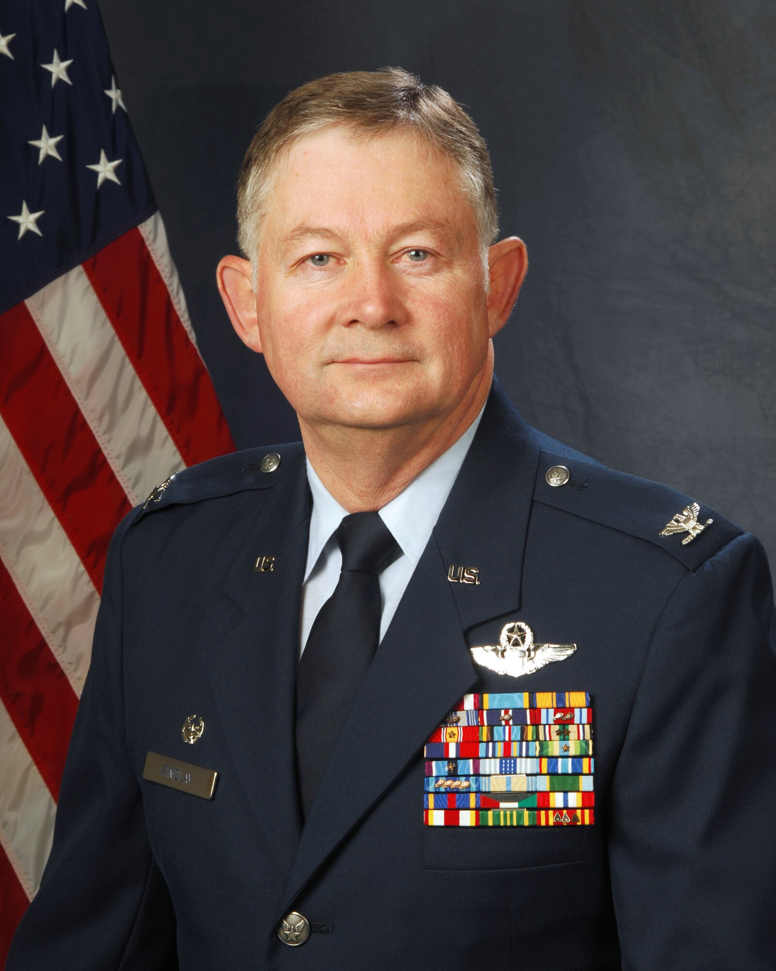 Official photo of Col. Kelvin G. Findlay, 151st Air Refueling wing commander. U.S. Air Force photo by Master Sgt. Burke Baker