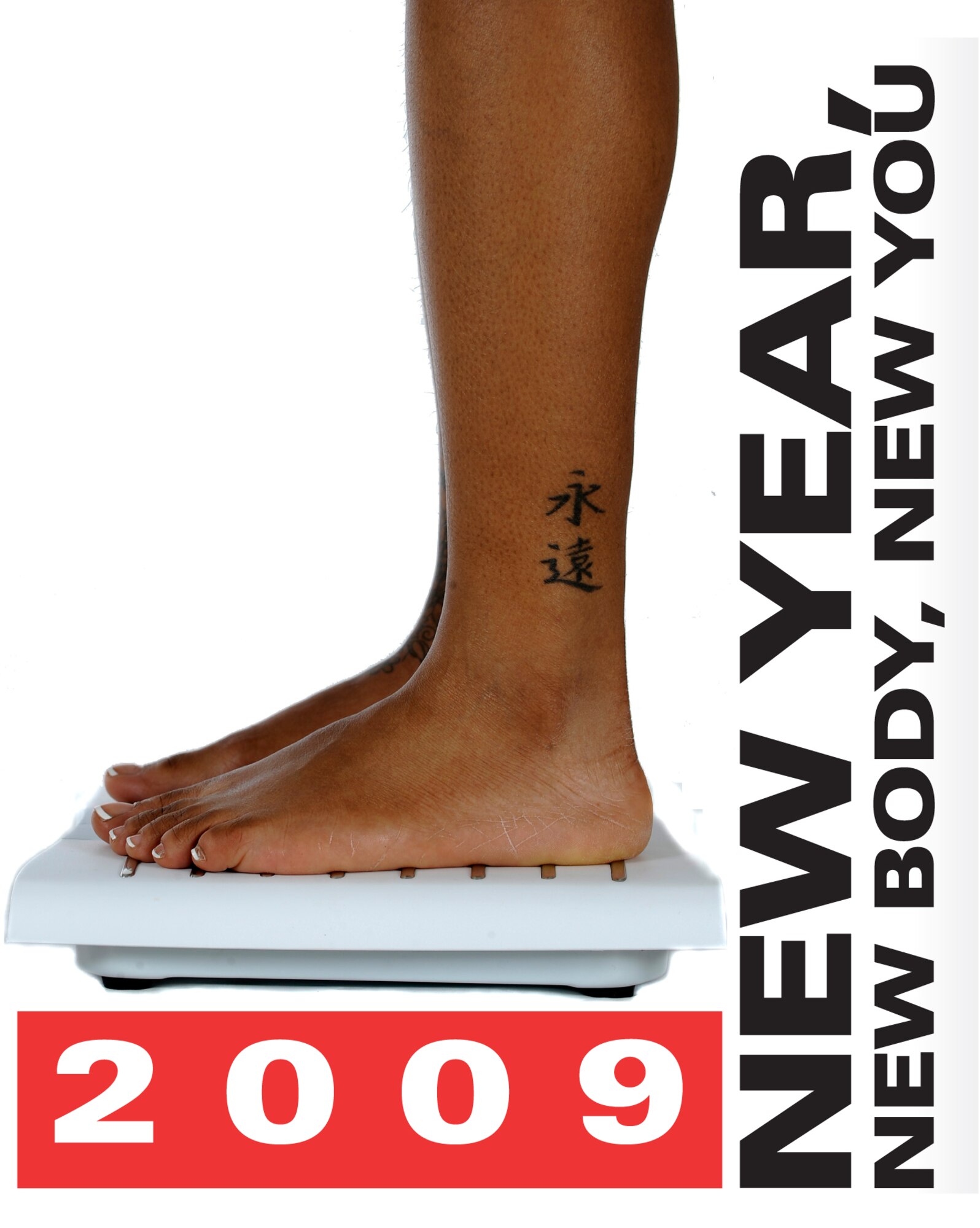 MOODY AIR FORCE BASE, Ga. -- The Health and Wellness Center now offers a new fitness class for Moody members called New Year, New Body, New You. For more information or to register for the class, call 257-4292. (U.S. Air Force graphic by Senior Airman Brittany Barker)  
