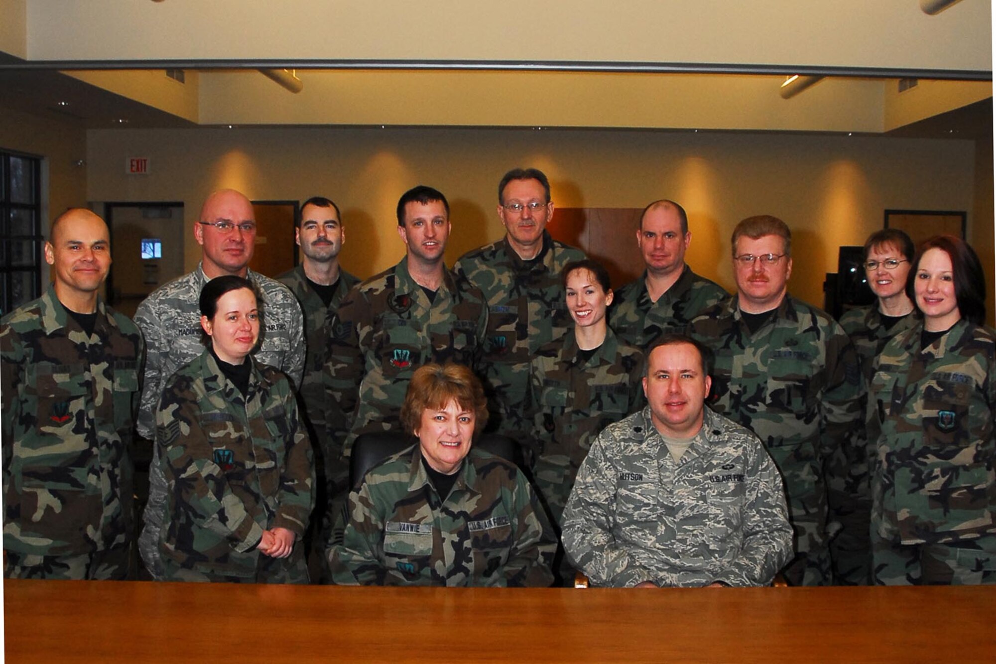 The 174th Fighter Wing Finance Office here won the Financial Services Office of the Year award for the Air National Guard.  The award encompasses the office’s support of the Air Expeditionary Force deployments, support of the conversion from the F-16C to the MQ-9 Reaper, the Unit Compliance Inspection (UCI) score for the last inspection, processing pay transactions and customer support over the last fiscal year.  (Photo taken by SSgt Ricky Best, 174th Fighter Wing)