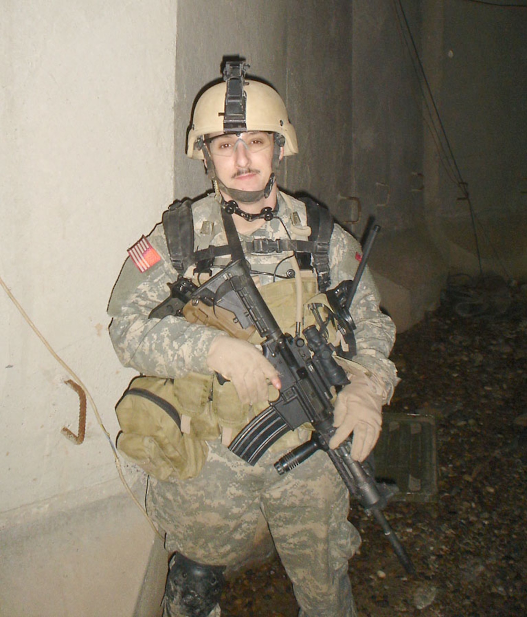 Staff Sgt. Jason Kinney, a JTAC who served four tours in Iraq. (U.S. Air Force photo)