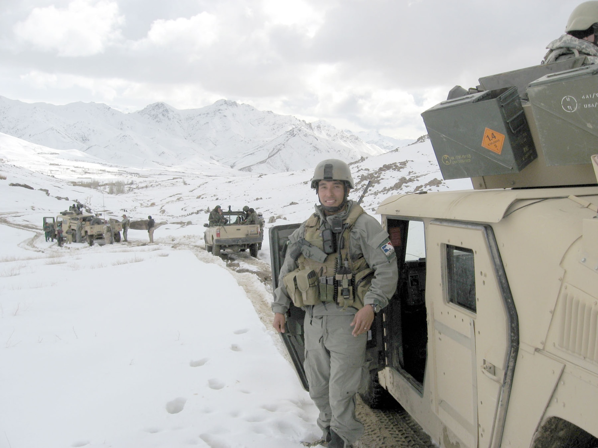 Special Operations Weather Team (SWOT) member in Afghanistan. (U.S. Air Force photo)