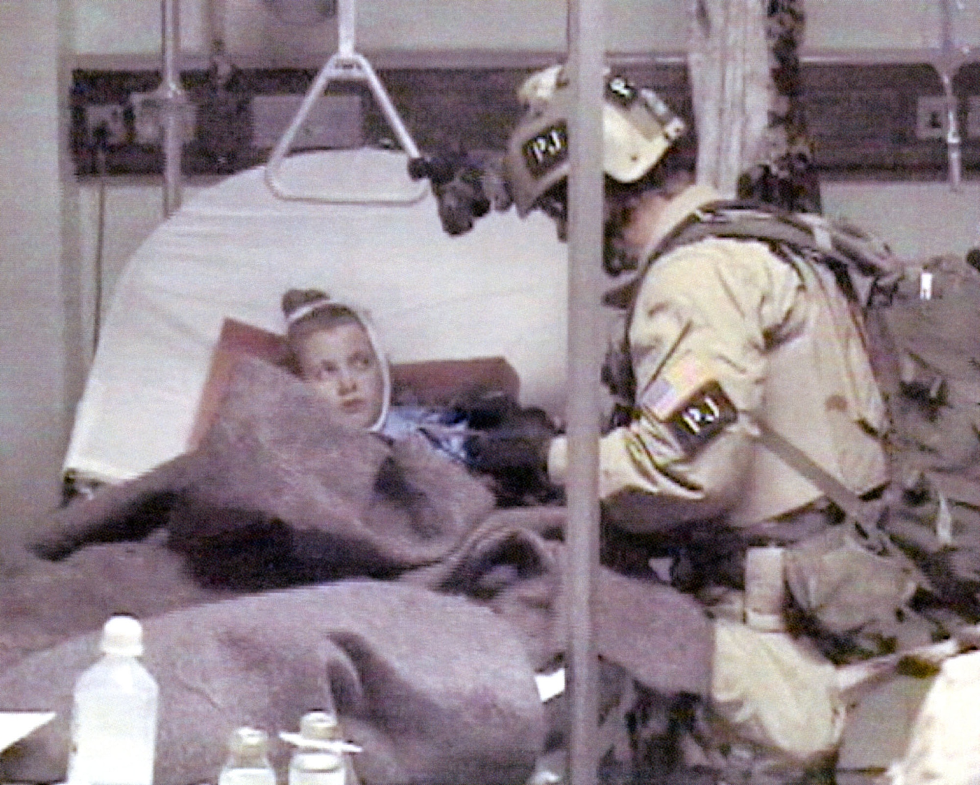 Air Force personnel were in the ground team that rescued Private Jessica Lynch. The first person in the team to reach her was a PJ. (U.S. Air Force photo)