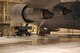 DOVER AIR FORCE BASE, Del. -- A C-5 Galaxy from Wright-Patterson Air Force Base, Ohio, flew here to be cleaned, Jan. 12.The Starlight Corporation, a defense contractor based out of Hawaii, detailed the aircraft inside and out. Servicing the aircraft prevents corrosion and provides a clean product for flight line mechanics to inspect (U.S. Air Force photo/Senior Airman Andria J. Allmond).