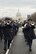 Members of the Air Force Band march down Constitution Avenue during a practice run of the inauguration parade for President-elect Barack Obama Jan. 11 in Washington, D.C. (U.S. Air Force photo/Senior Airman Tim Chacon) 