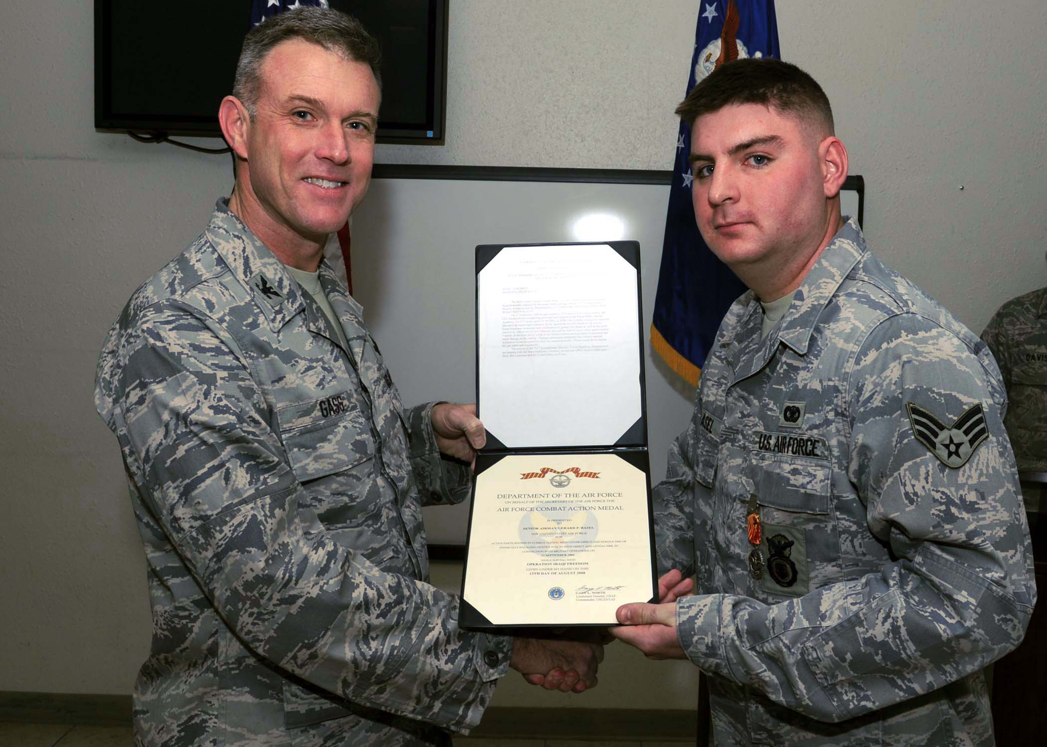 Citation To Accompany Award