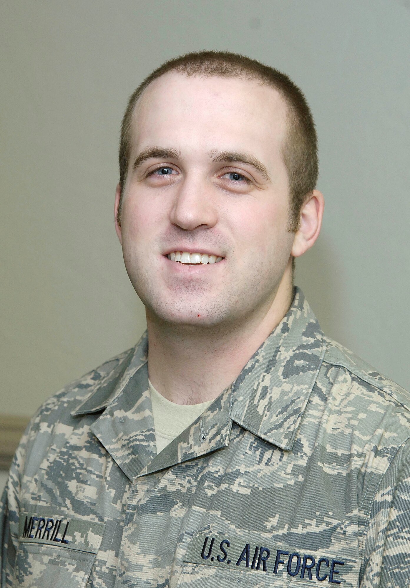Airman 1st Class Ryan Merrill, 34th Combat Communications Squadron