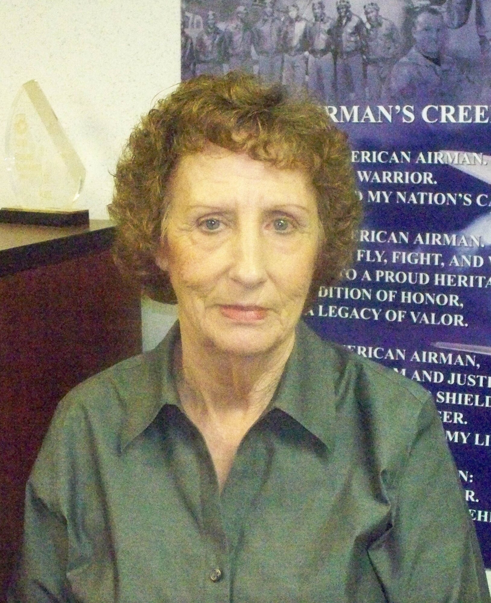 Janis Rollings, lead flight technician, 72nd OSS