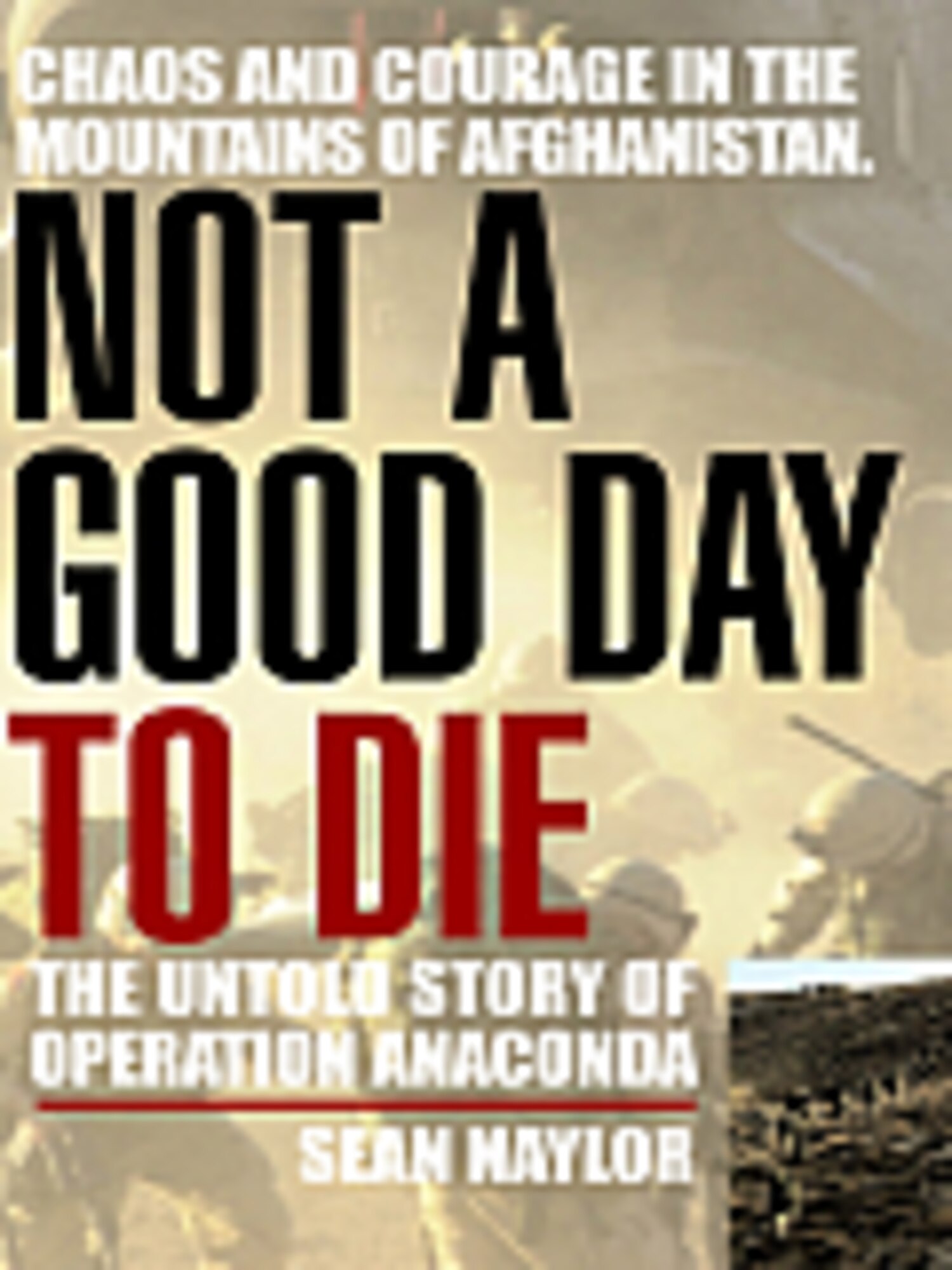 Not a Good Day to Die: The Untold Story of Operation Anaconda, by Sean Naylor is one of the books recommended by Chief of Staff, Gen. Norton Schwartz. 