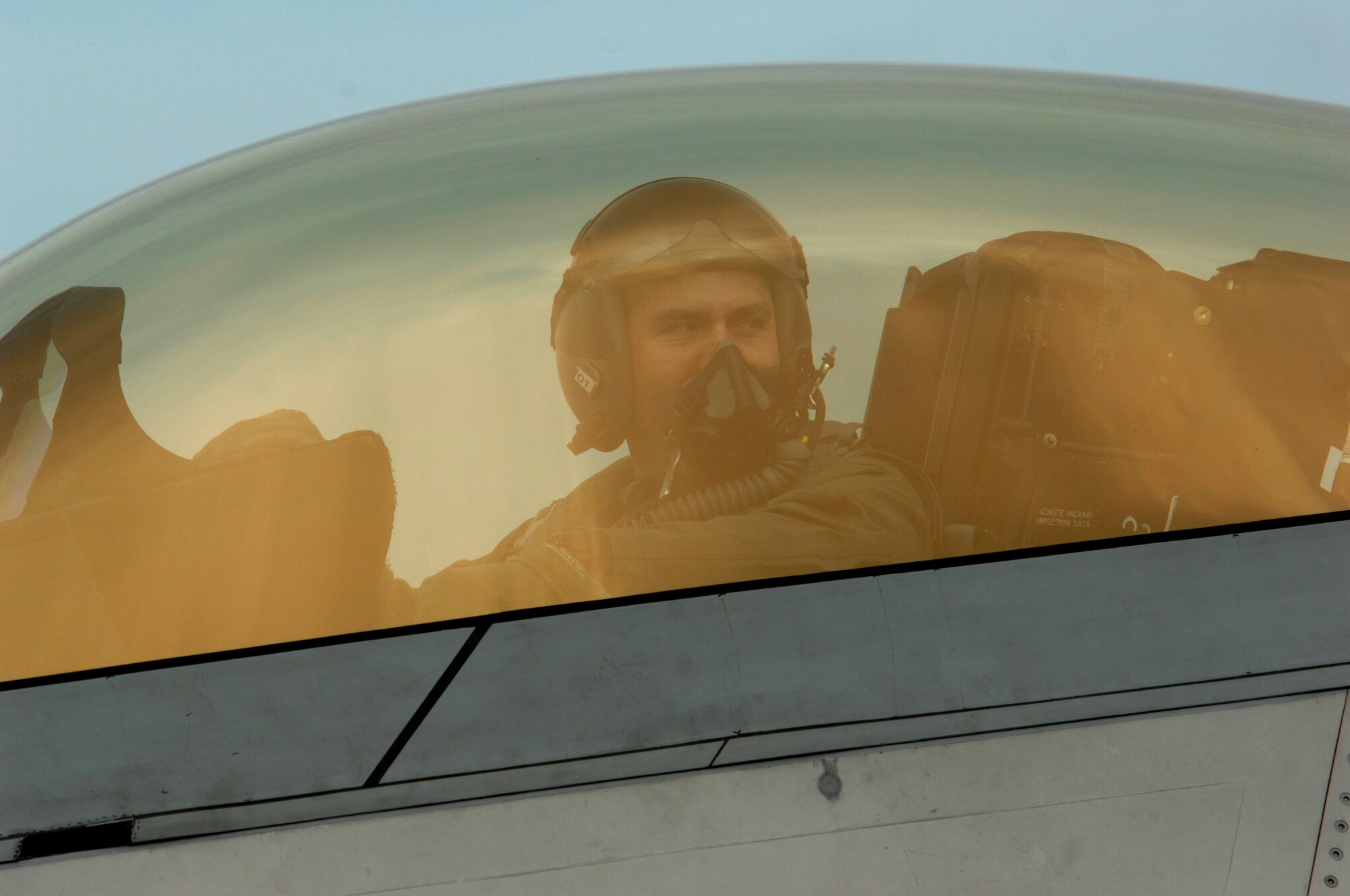 An F-22 Raptor pilot from Elmendorf Air Force Base, Alaska arrives at 
Andersen Air Force, Guam on Jan. 18. Andersen received 12 of the $140 million dollar aircraft, more than 250 Airmen have already arrived at the base to begin a three month deployment as the Pacific's Theater Security Package.  As part of the continuing force posture adjustments to address worldwide requirements, the United States continues to deploy additional forces like the F-22 throughout the Western Pacific. This is the latest example of the flexibility U.S. forces have to meet their ongoing commitments and security obligations throughout the Pacific region. 

(U.S. Air Force photo/ Master Sgt. Kevin J. Gruenwald) released





















  












 











































  












 

























