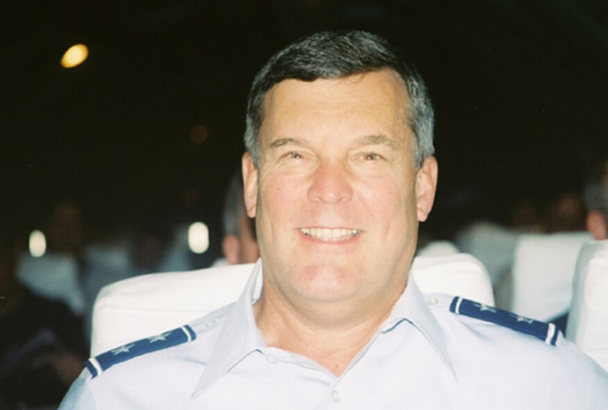 Maj. Gen. Robert E. Duignan, Commander, Headquarters Fourth Air Force, smiles for a candid shot during a 4th AF Civic Leader Tour.  (Courtesy photo)