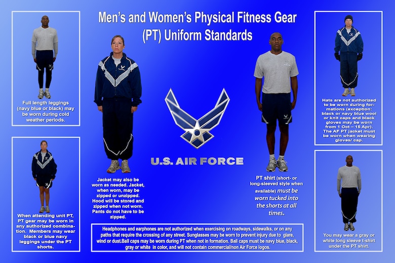Military pride extends to the wear of PT uniform > Space Base Delta 1