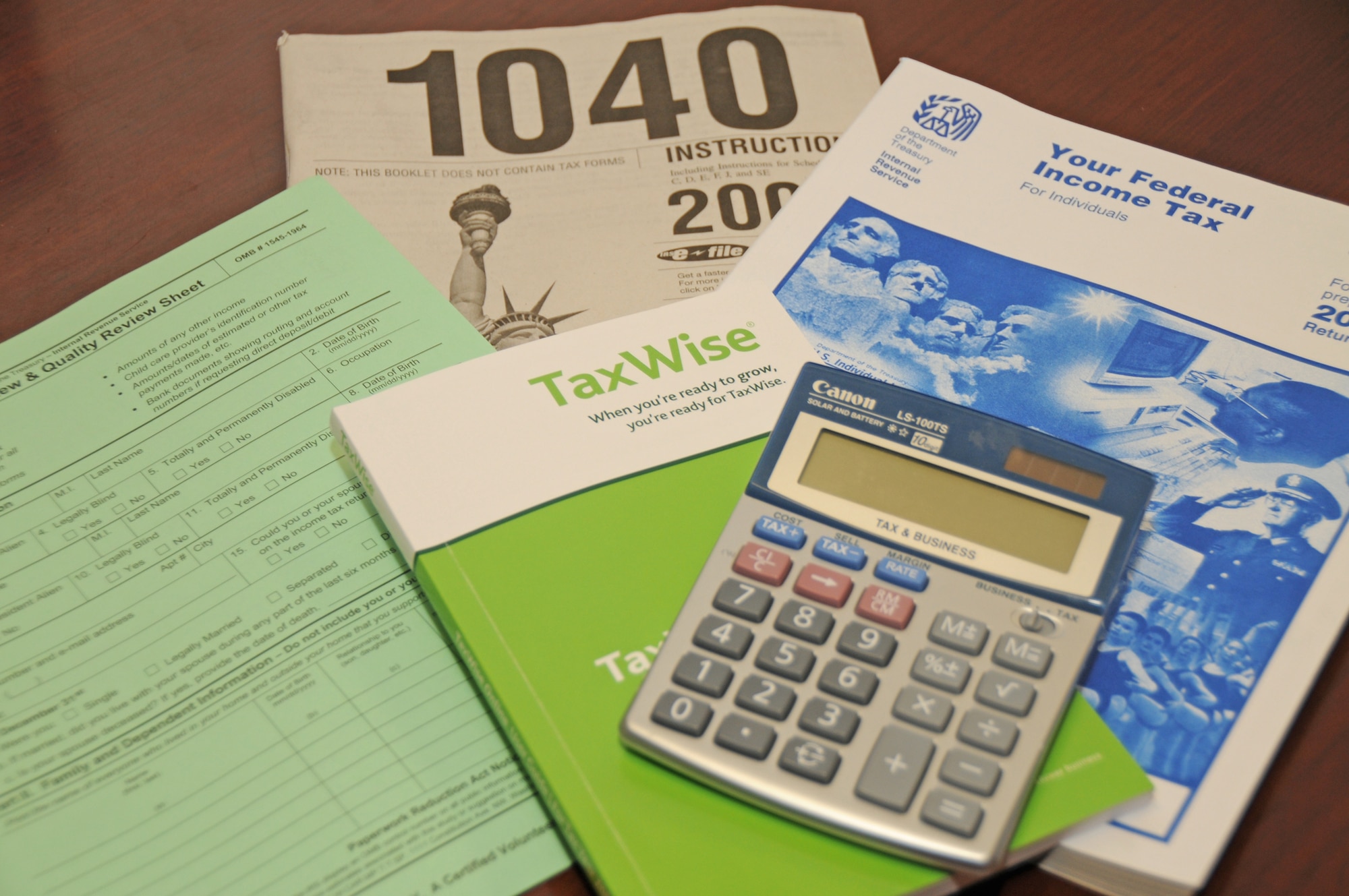 The 354th Fighter Wing Legal Office has various forms and handbooks available for Airmen and their families to prepare taxes. For complicated returns and for those who have questions Unit Tax Advisors are trained to assist.(U.S. Air Force graphic/Airman 1st Class Rachelle Coleman)