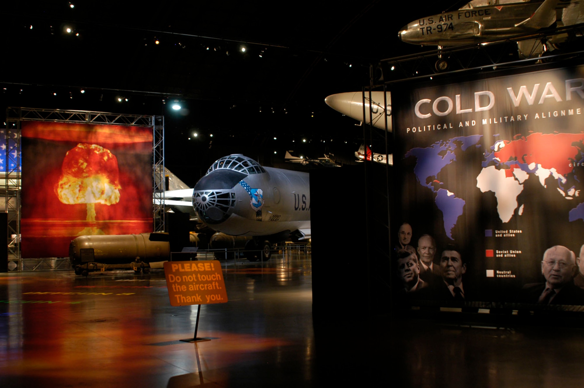 DAYTON, Ohio - The entrance to the Cold War Gallery at the National Museum of the U.S. Air Force. (U.S. Air Force photo)